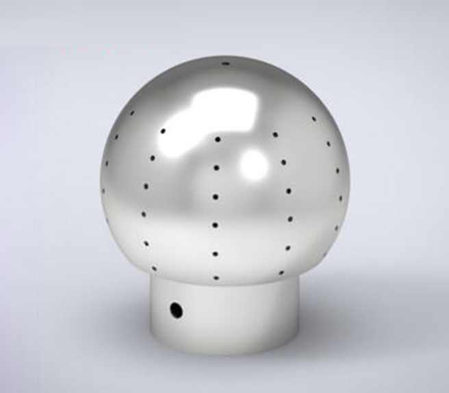 插销式固定清洗球