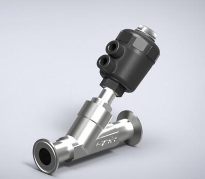 卡式气动角座阀