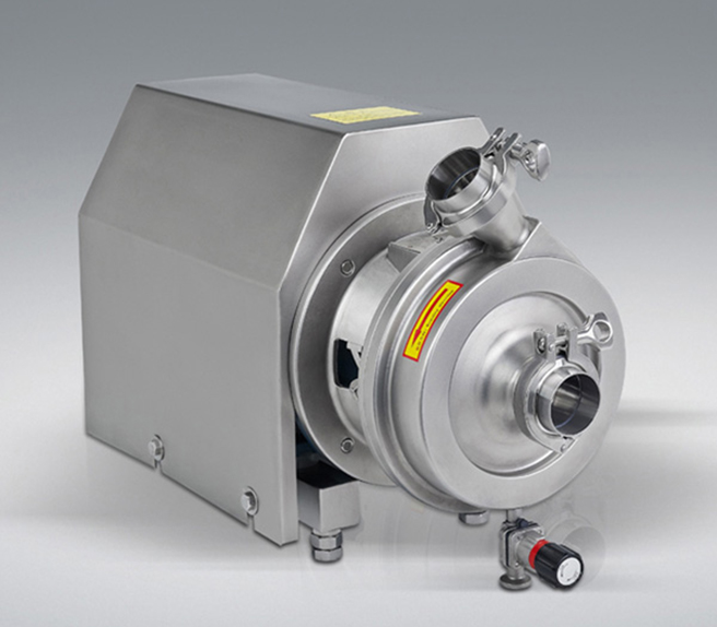 卫生泵 45°出口带排放阀